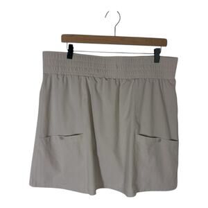 Avalanche Tan Athletic Pull On Skirt with Shorts and Pockets Size XL *